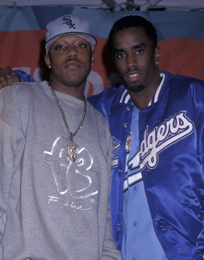 Diddy and Mase at 11th Annual Nickelodeon's Kids Choice Awards