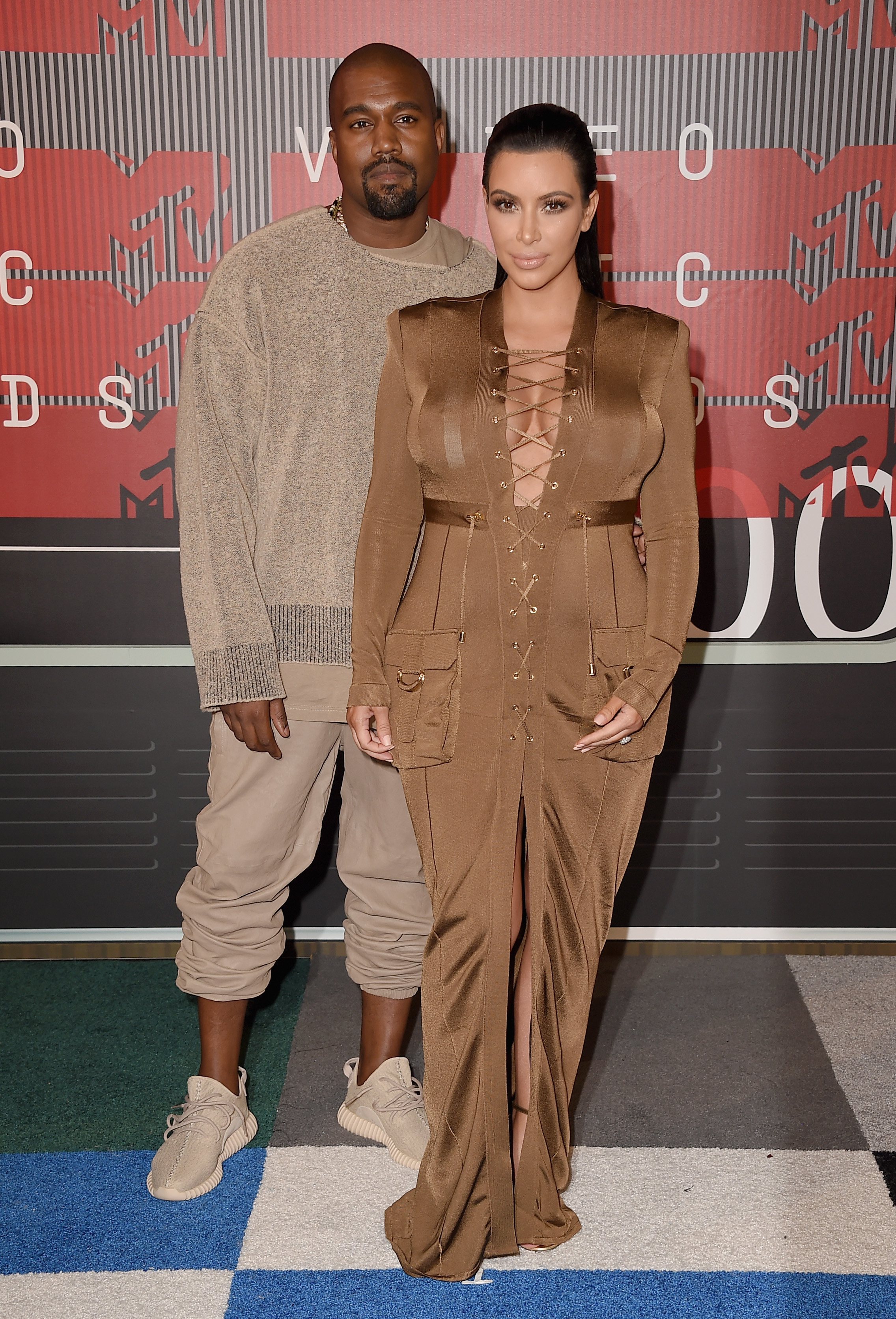 Kim Kardashian and Kanye West