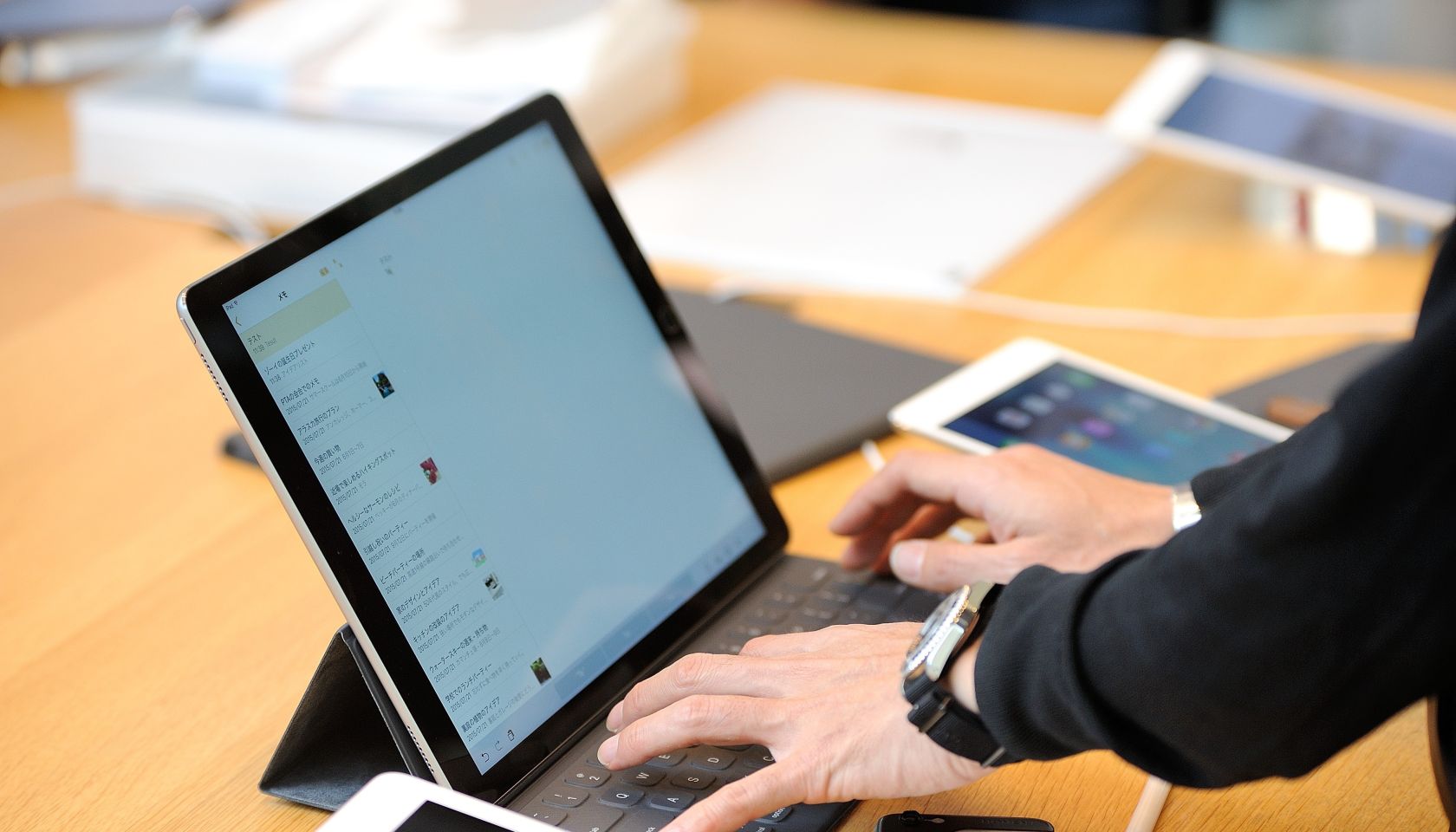 Apple's Ipad Pro on Sale in Tokyo