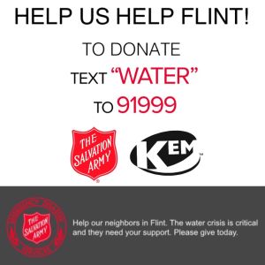 Donate to Flint, Michigan Water
