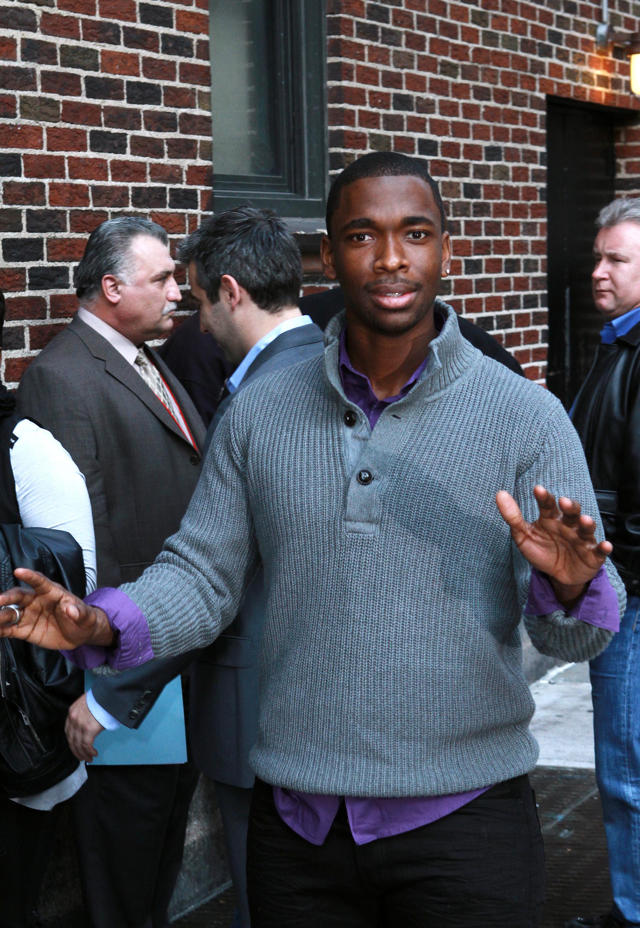 Celebrities Visit 'Late Show With David Letterman' - November 22, 2010