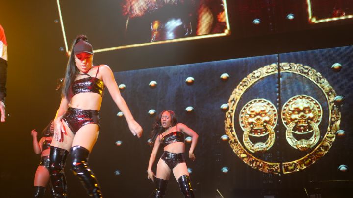 Diddy, 112, Mase, Lil’ Kim, Faith Evans, French Montana, Carl Thomas, Total, DMX and Erykah Badu perform at the Bad Boy Family Reunion Tour in Dallas