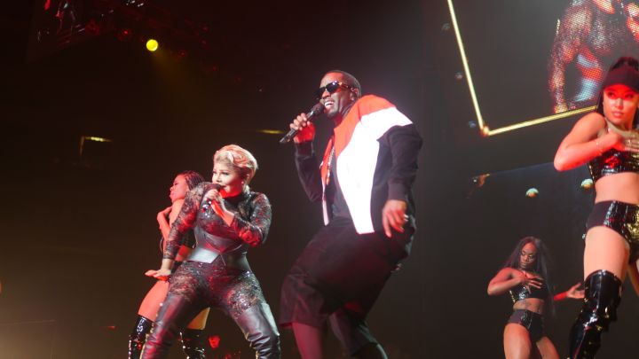 Diddy, 112, Mase, Lil’ Kim, Faith Evans, French Montana, Carl Thomas, Total, DMX and Erykah Badu perform at the Bad Boy Family Reunion Tour in Dallas