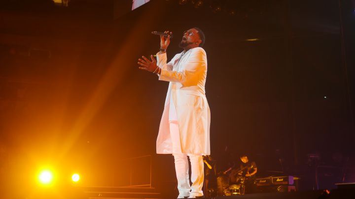 Diddy, 112, Mase, Lil’ Kim, Faith Evans, French Montana, Carl Thomas, Total, DMX and Erykah Badu perform at the Bad Boy Family Reunion Tour in Dallas