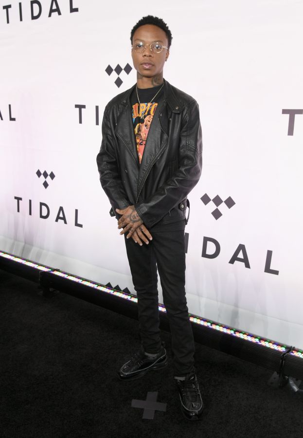 Red carpet celebrity Arrivals for TIDAL X: 1015 concert