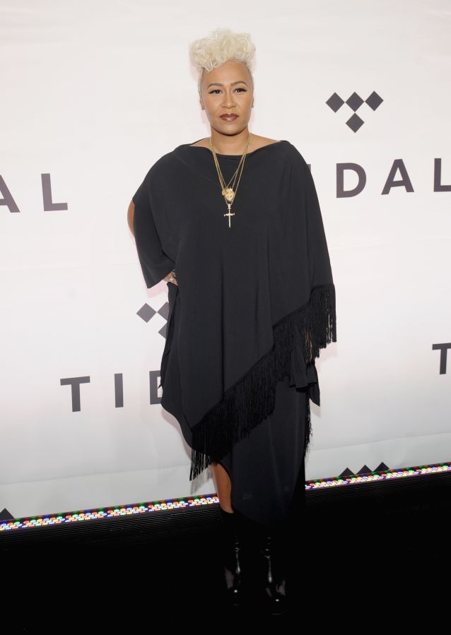 Red carpet celebrity Arrivals for TIDAL X: 1015 concert