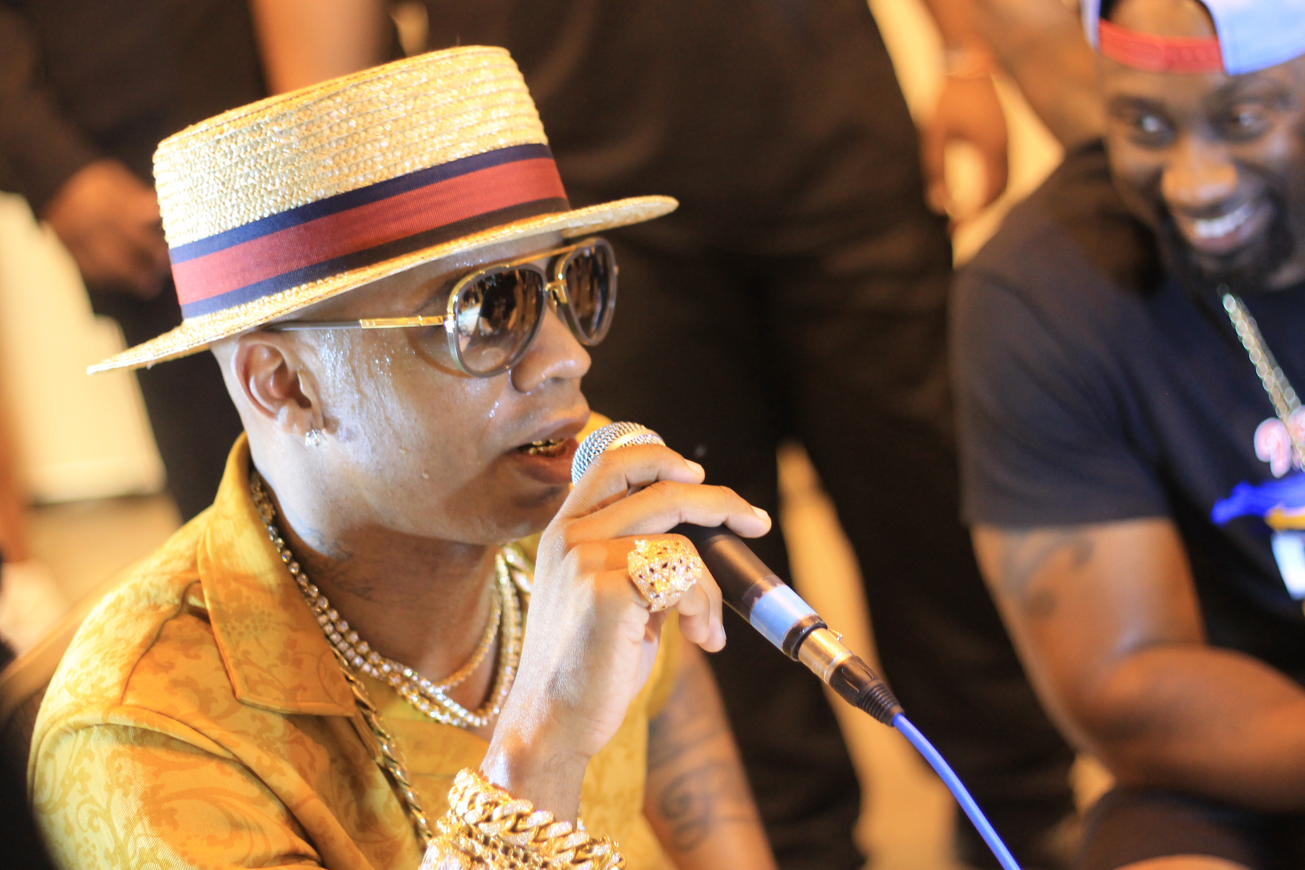 Plies at 97.9's Dub Car Show