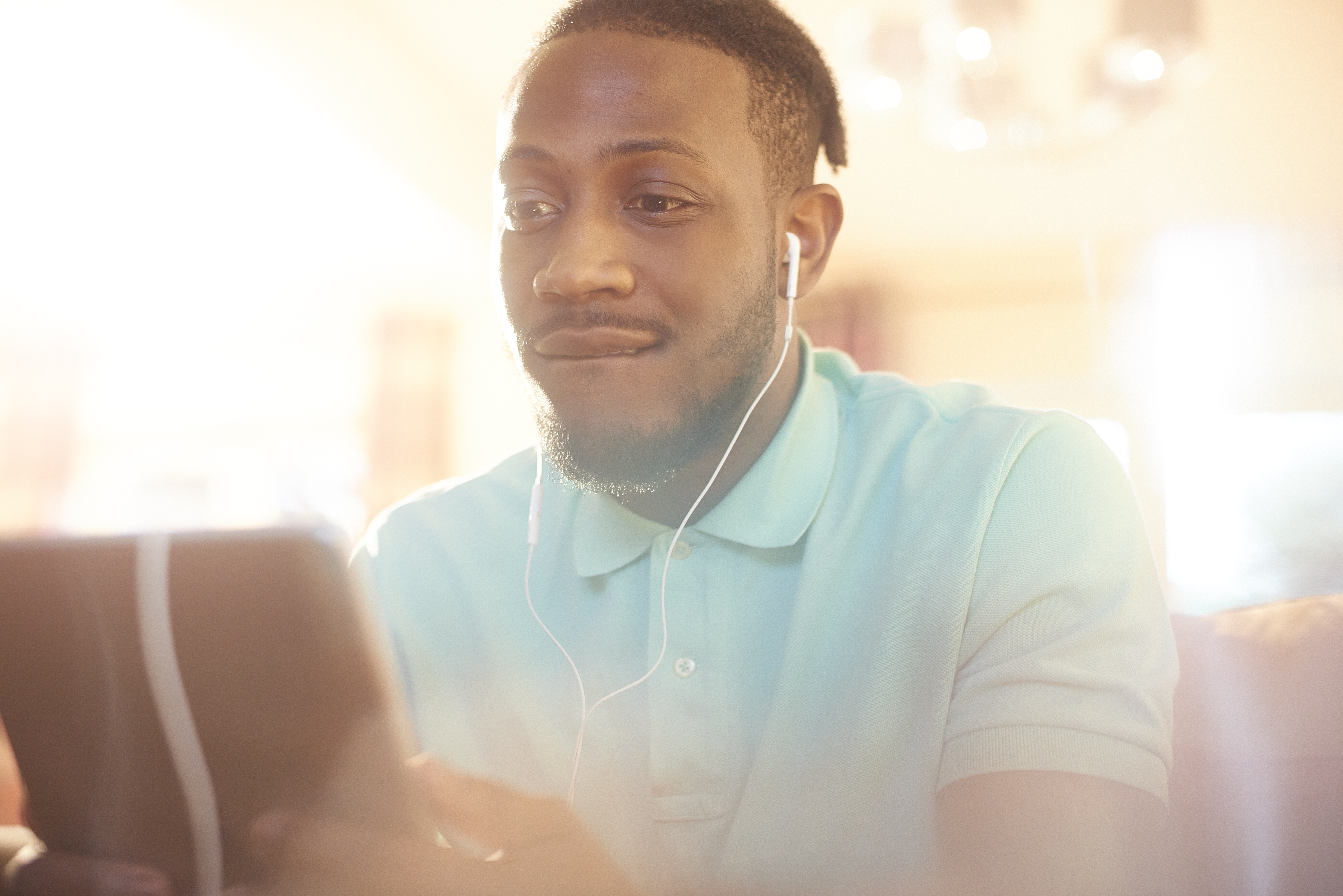 Watching a video online