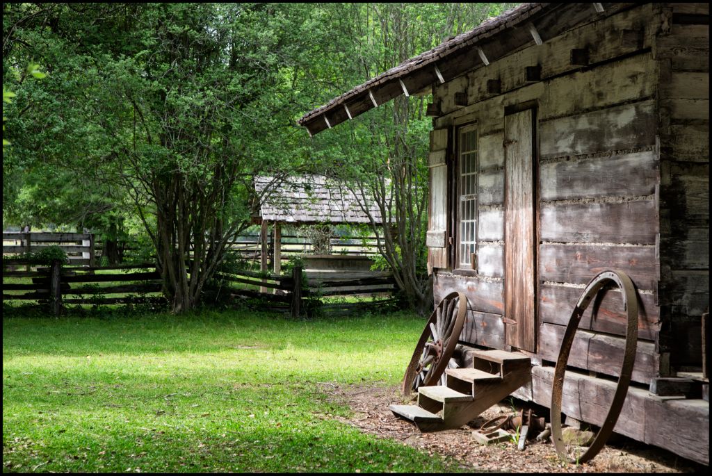 Plantation and slave area