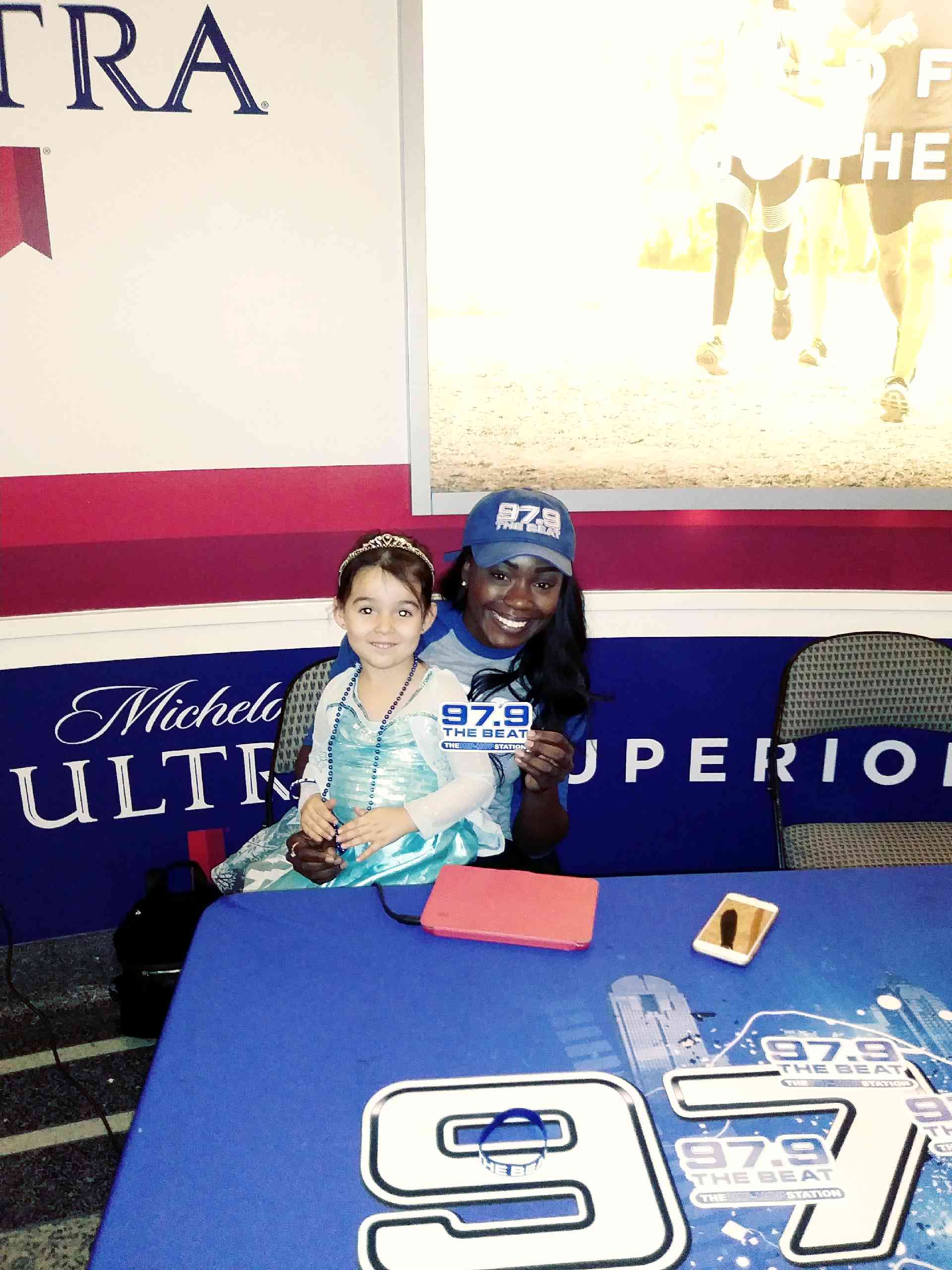 97.9 The Beat At Dallas Mavericks Game