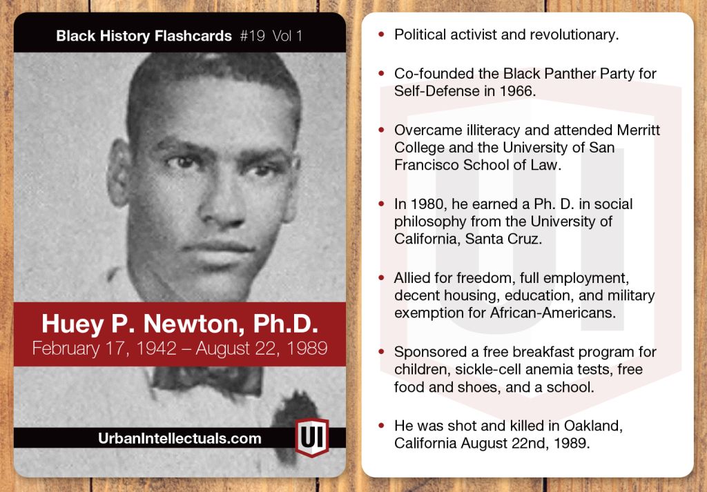 Urban Intellectuals Black History Month Cards