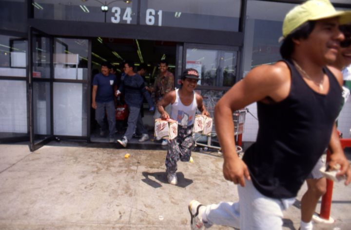LA Riots in Reaction to the Rodney King Verdict