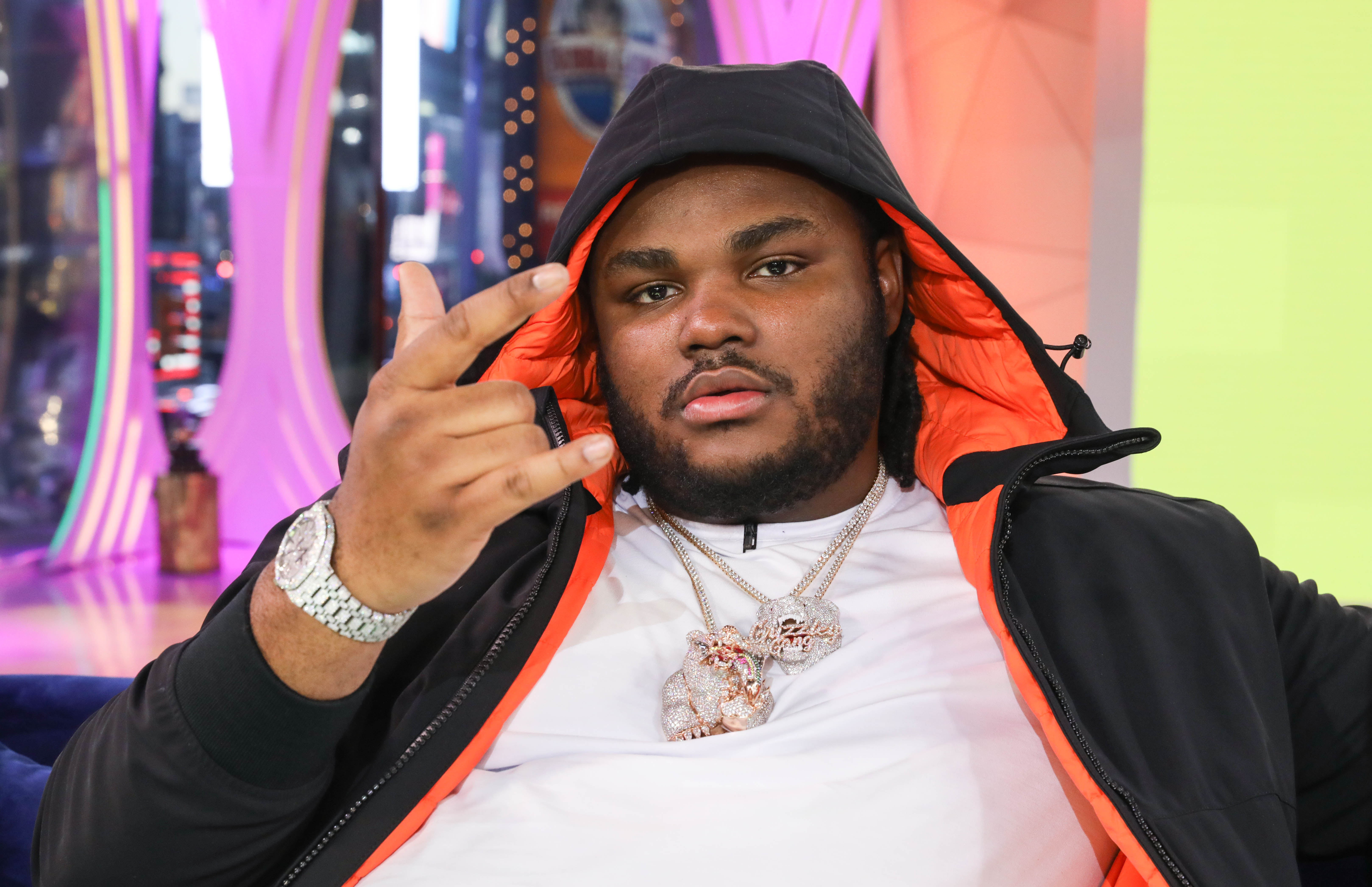 Celebrities Visit MTV TRL - January 15, 2018