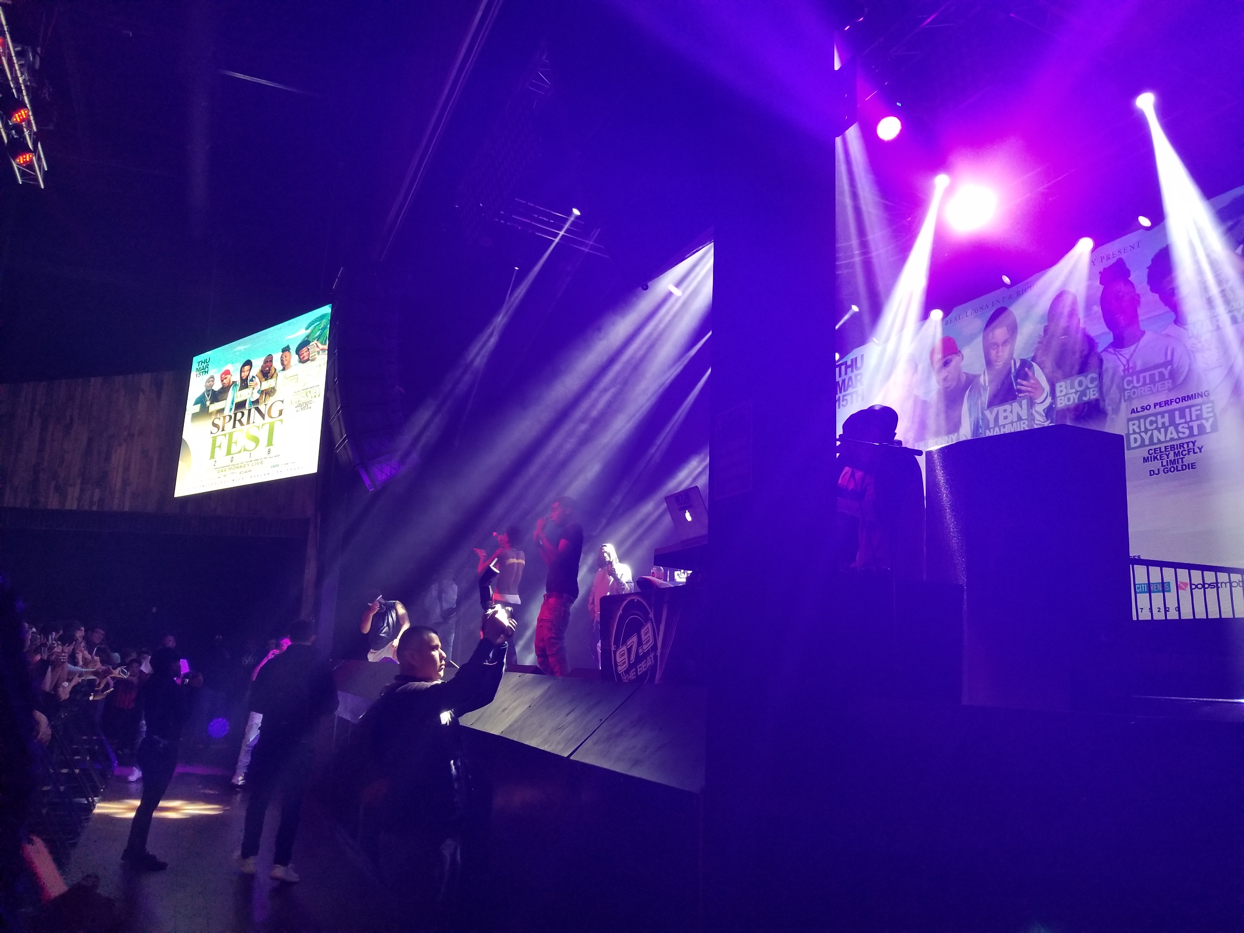 Sherwood Marty at 97.9 The Beat's Spring Fest 2018