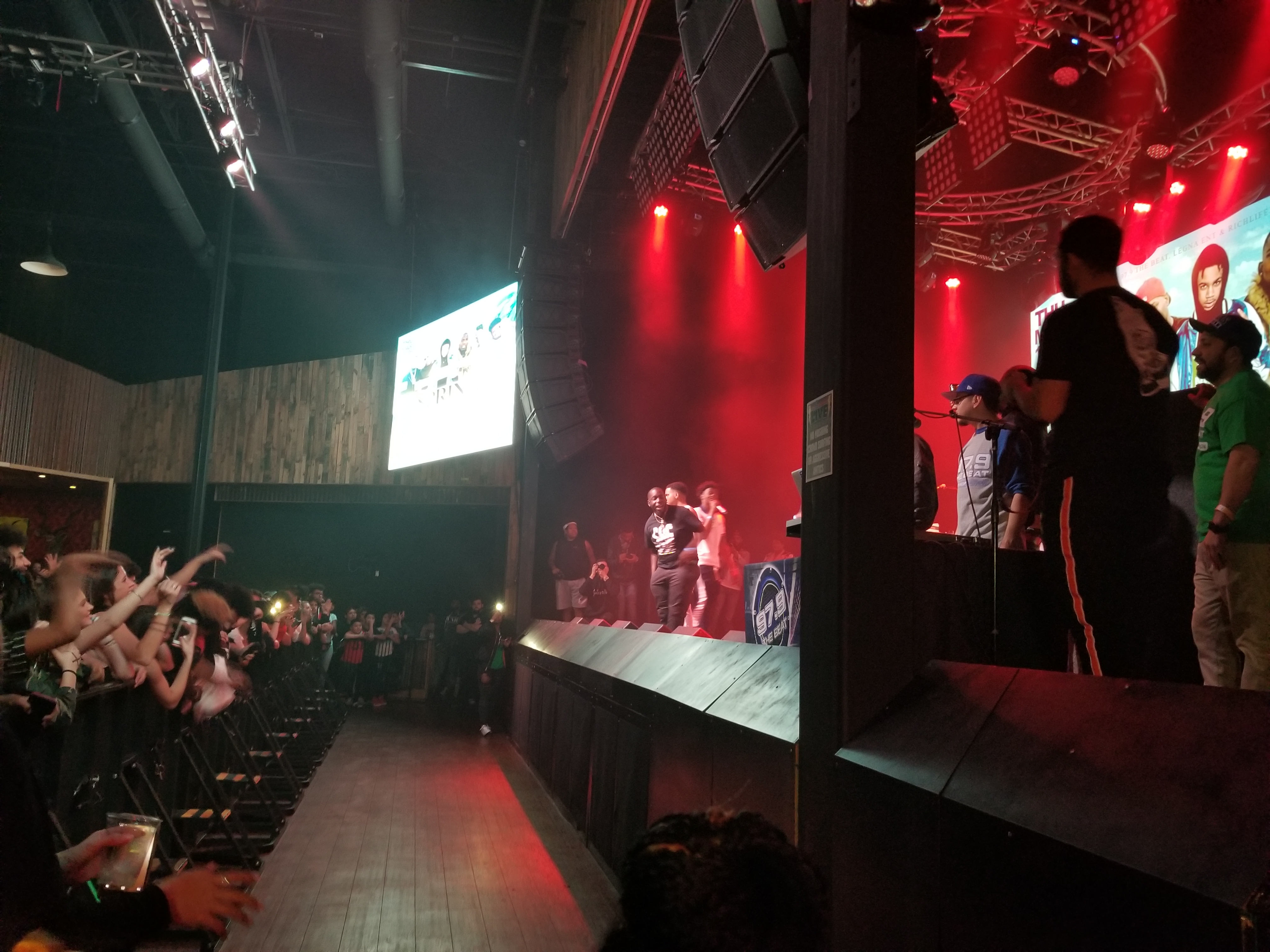 Sherwood Marty at 97.9 The Beat's Spring Fest 2018