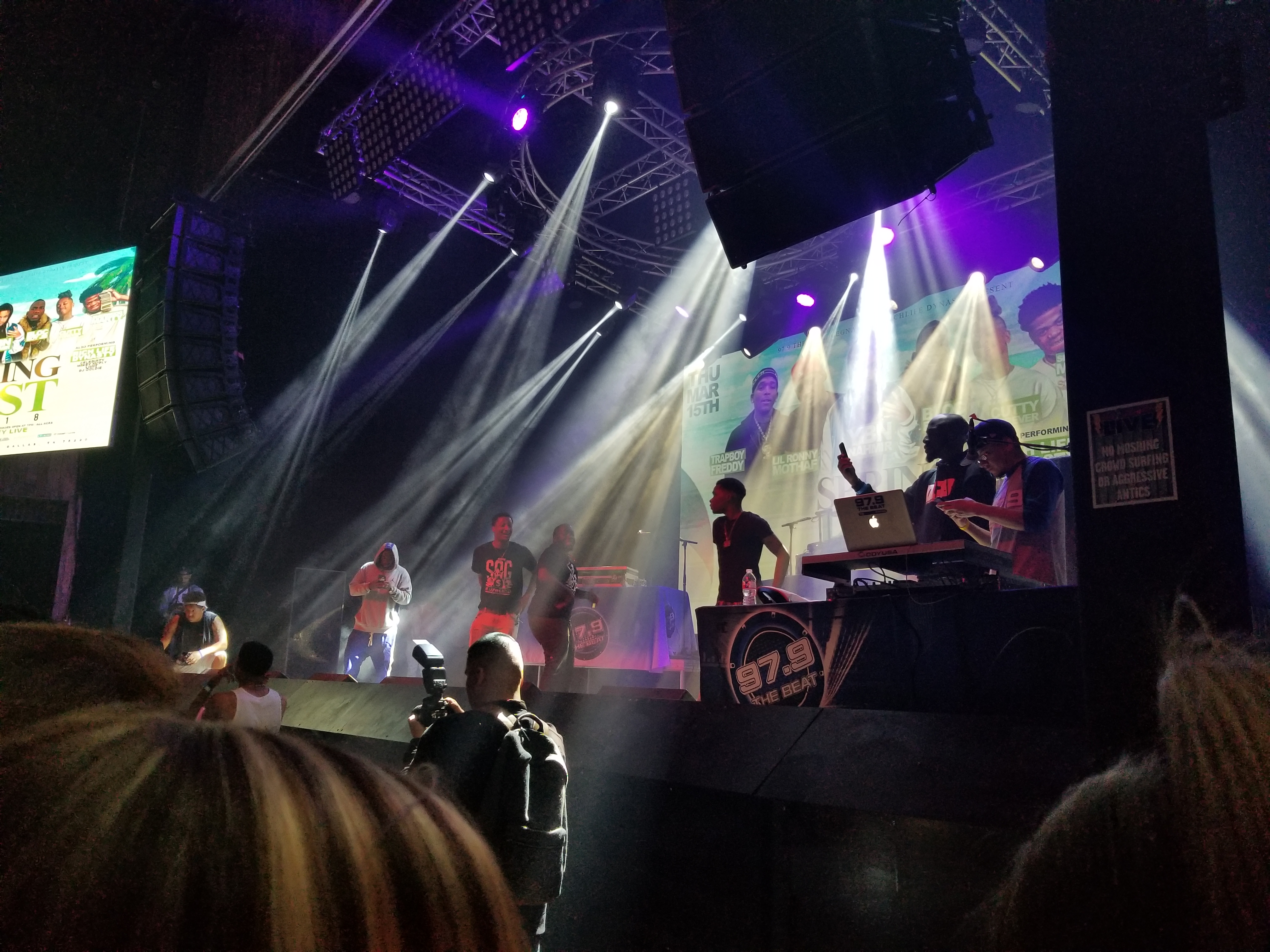 Sherwood Marty at 97.9 The Beat's Spring Fest 2018