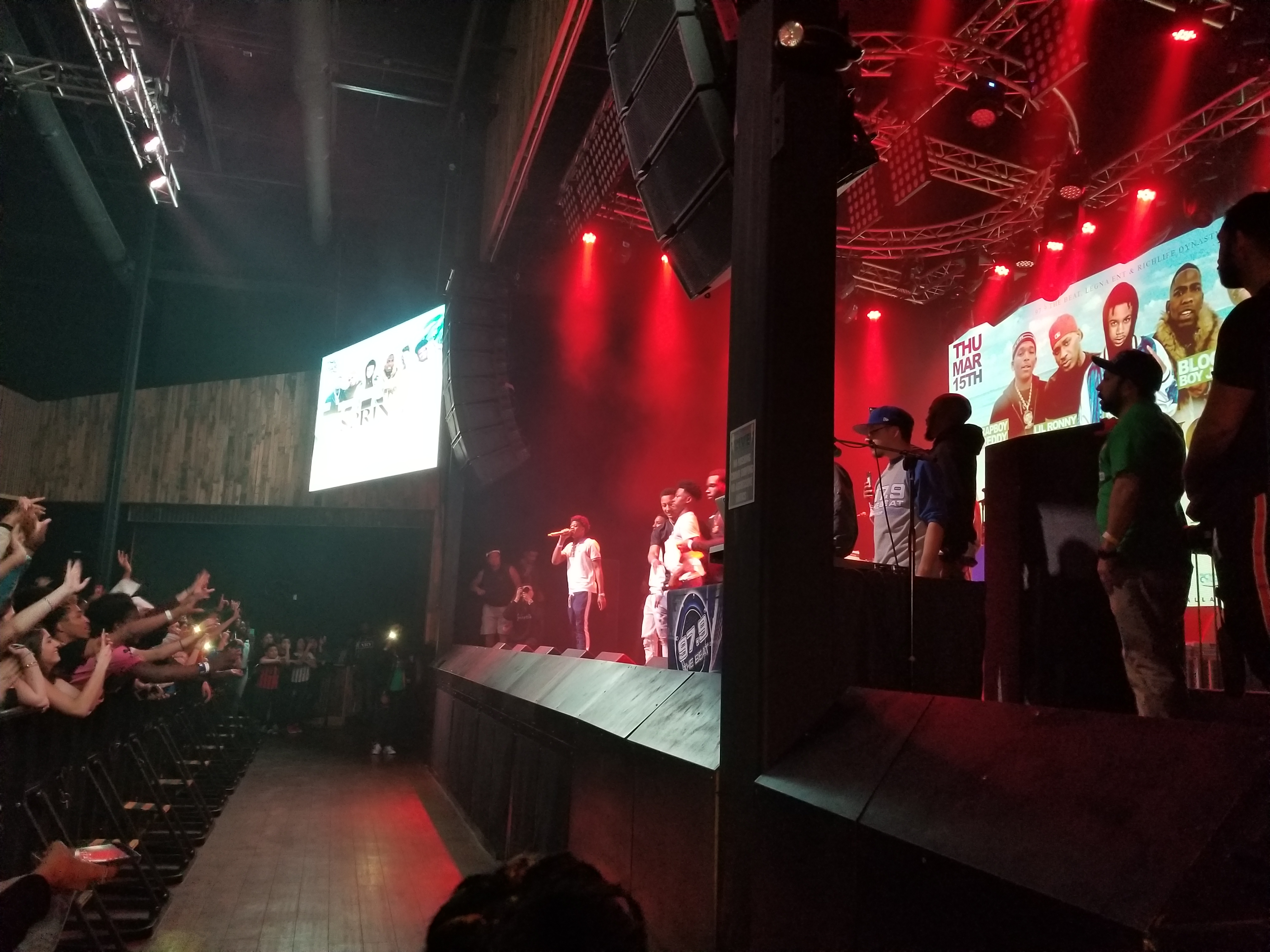 Sherwood Marty at 97.9 The Beat's Spring Fest 2018