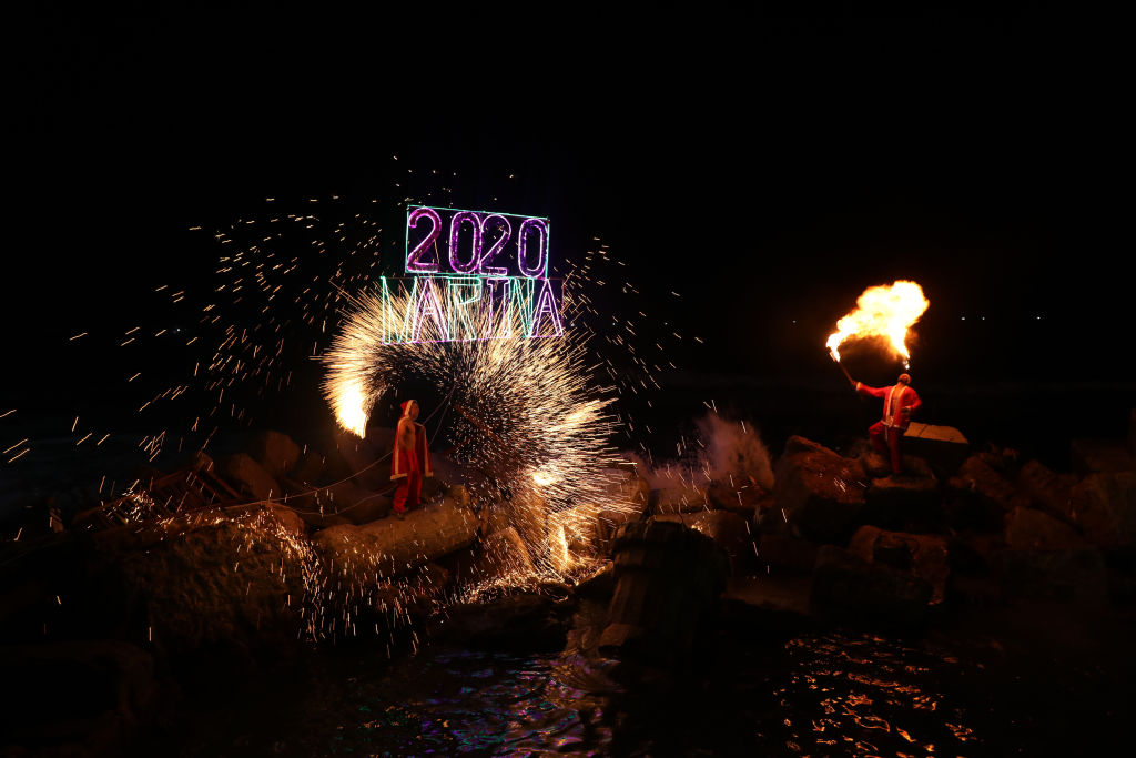 Gaza Celebrates New Year's Eve 2019