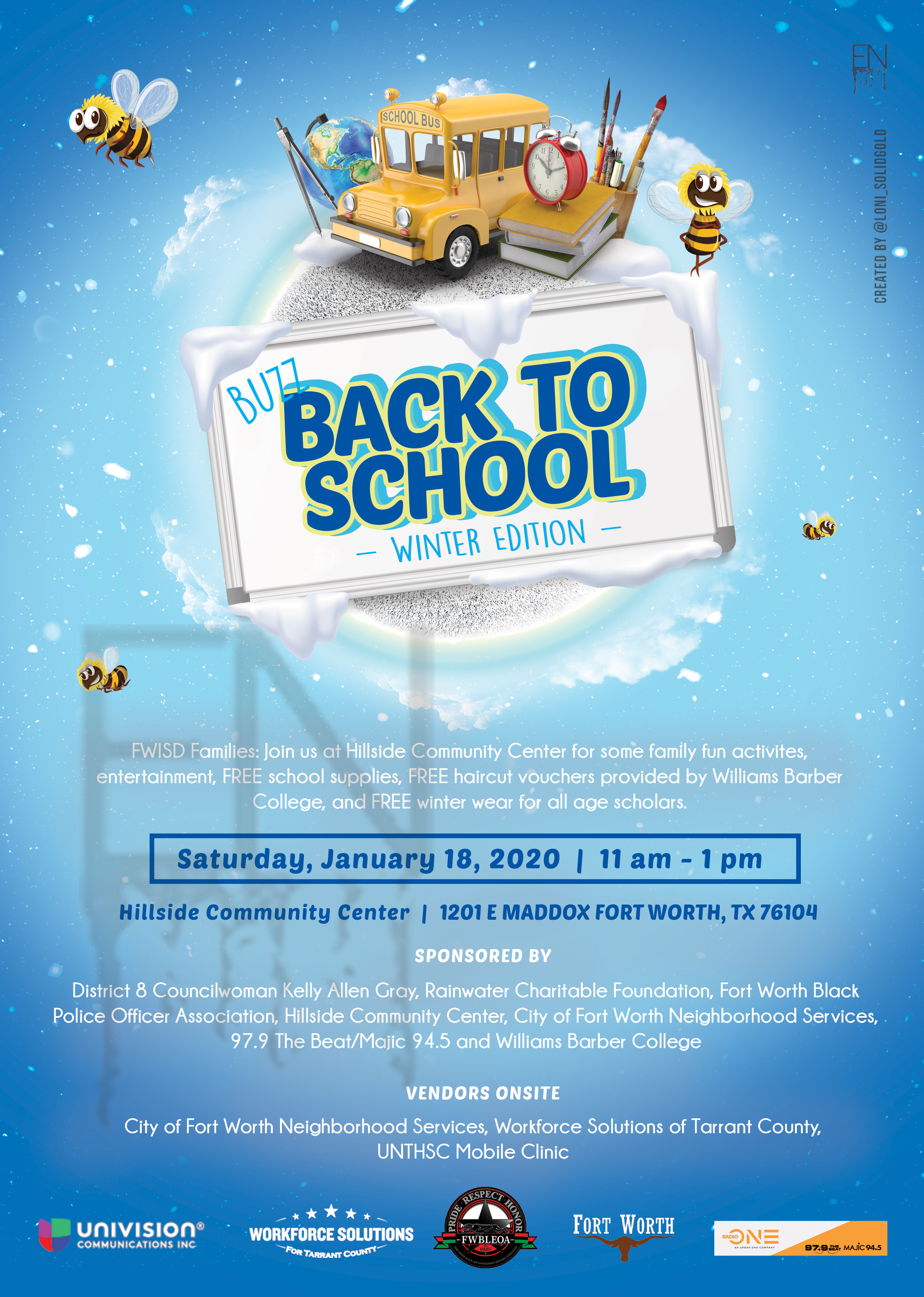 Buzz Back To School Winter Edition