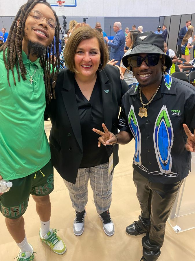 Dallas Wings and Dallas Mavericks G.E.M Jersey
