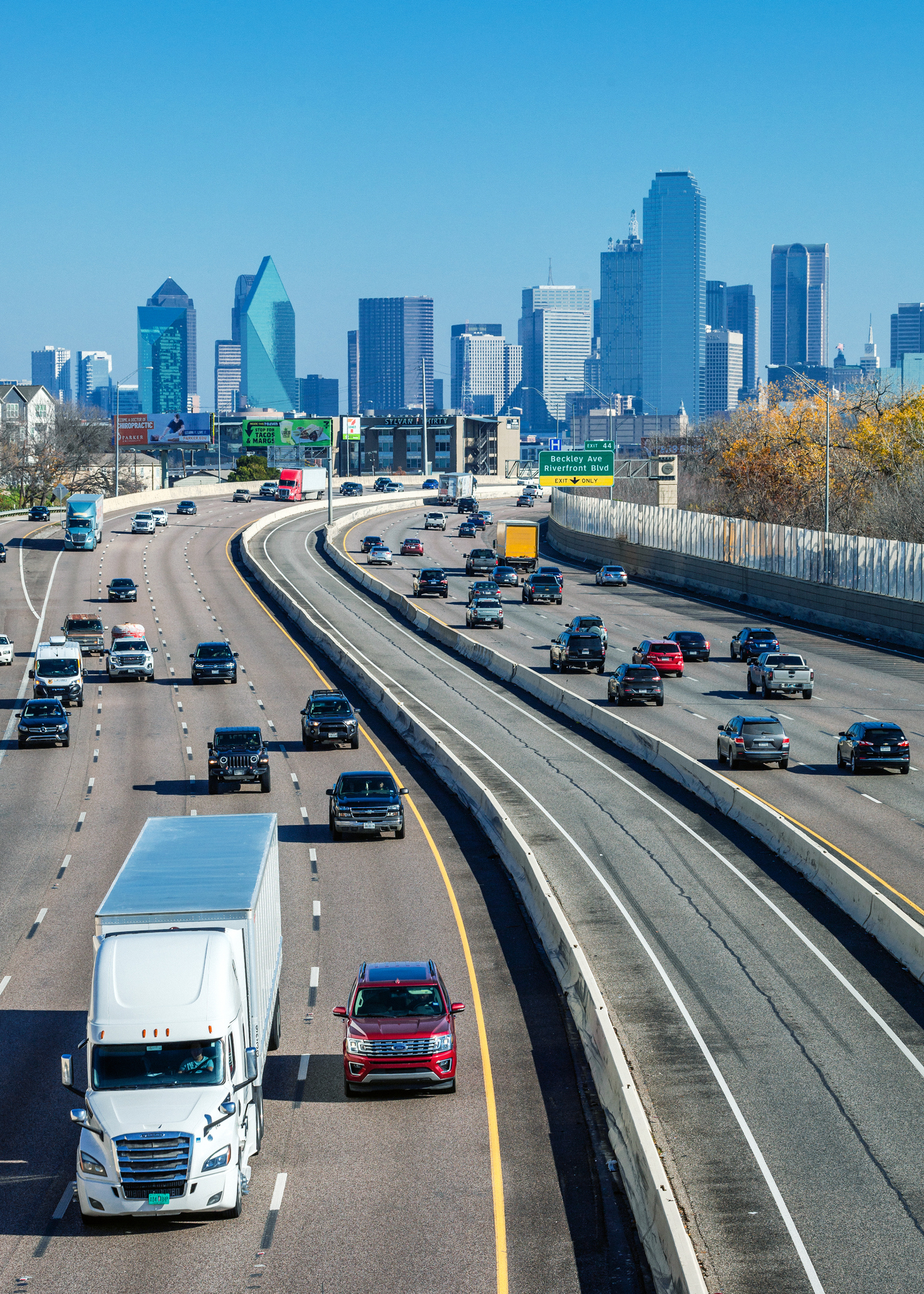 Dallas traffic, Texas