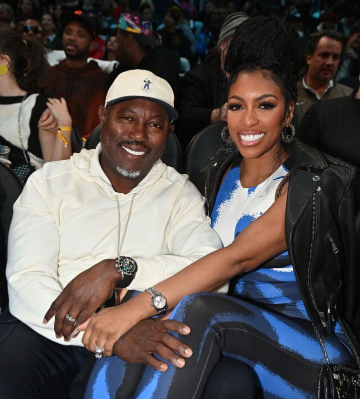 Porsha Williams and Simon Guobadia
