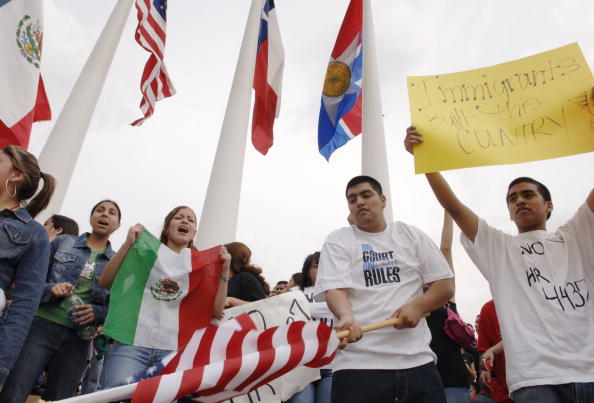 Dallas Students Protest Immigration Bill
