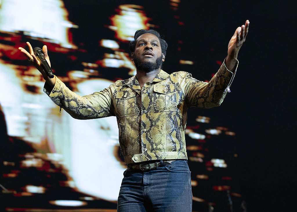 Leon Bridges Performs At The Pacific Coliseum