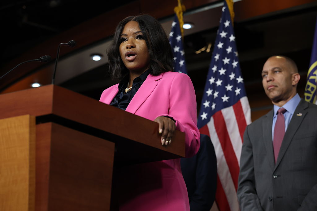 House Minority Leader Jeffries Holds Capitol Hill Press Conference